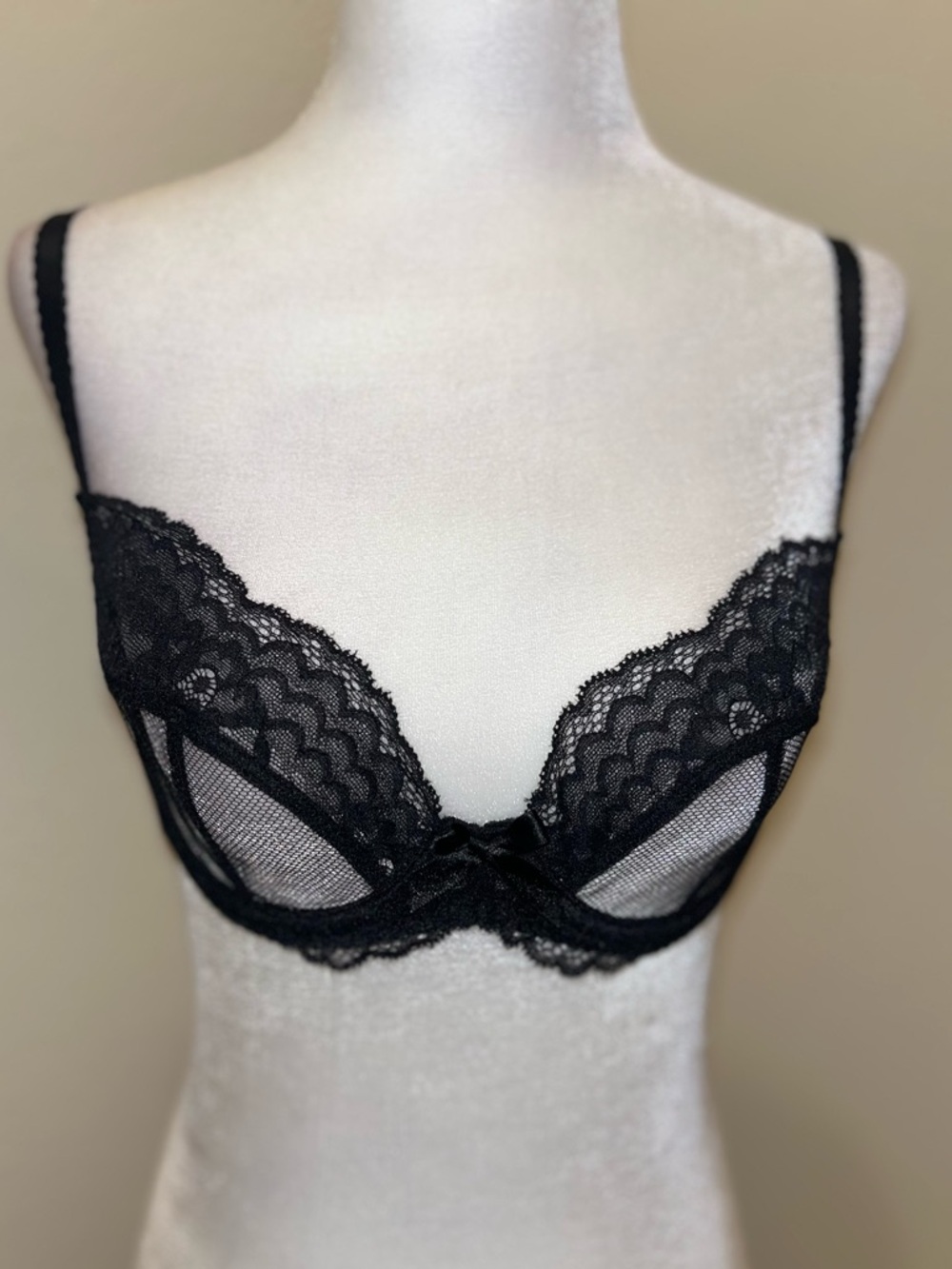 Agent Provocateur Black Lace Underwire Bra